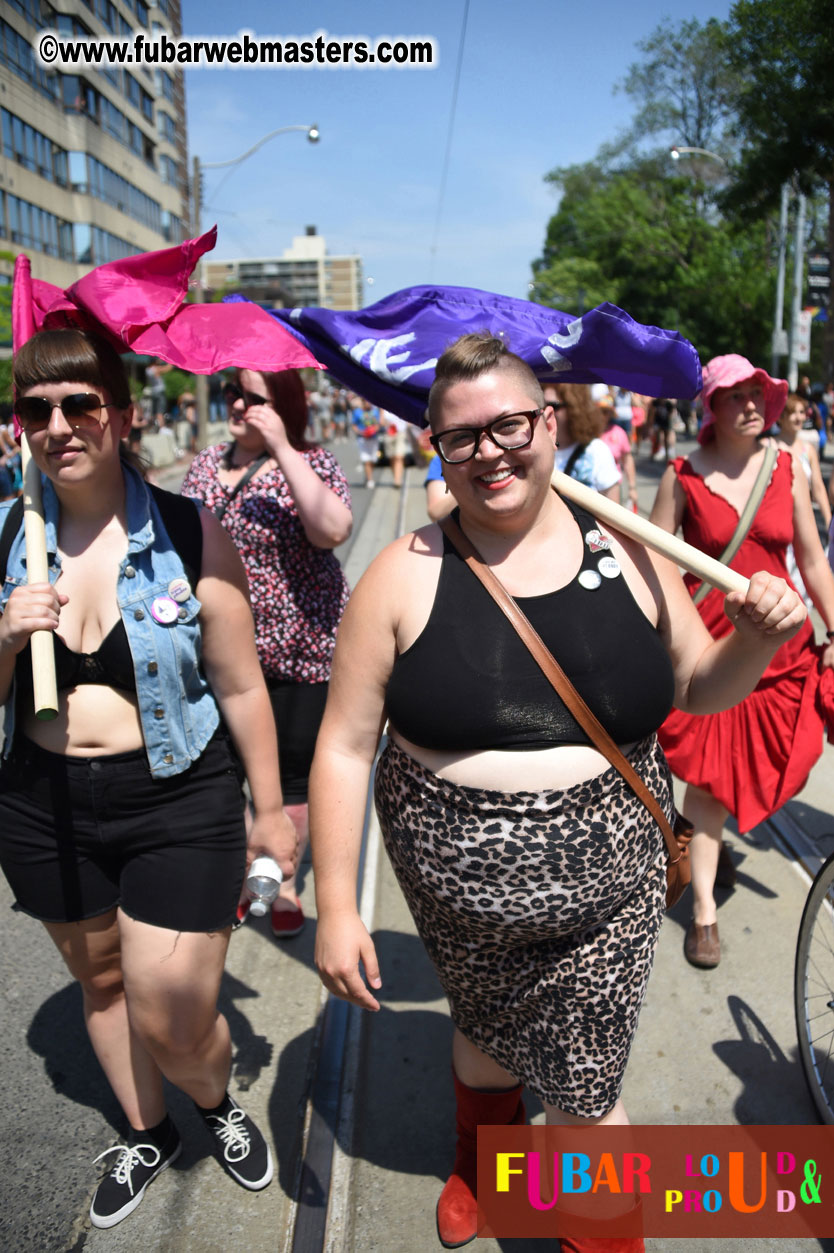 WorldPride 2014 Toronto Dyke March