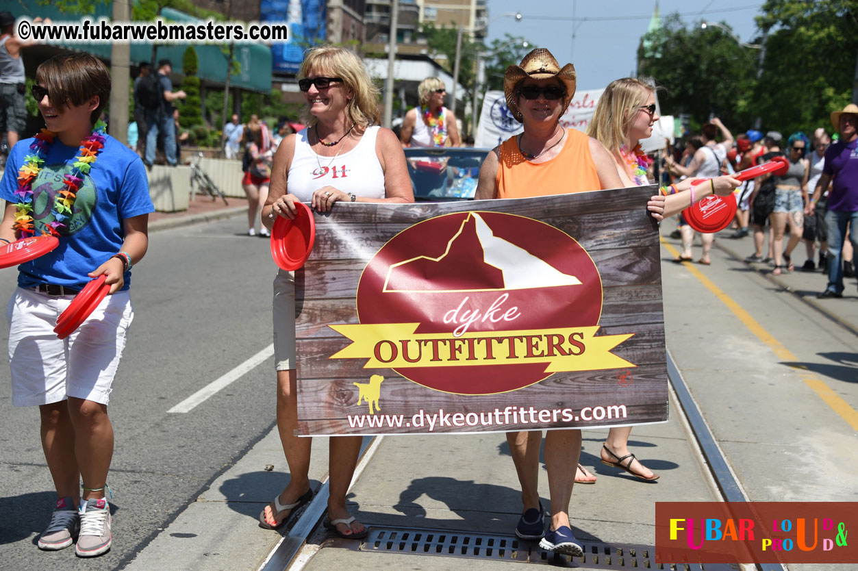 WorldPride 2014 Toronto Dyke March