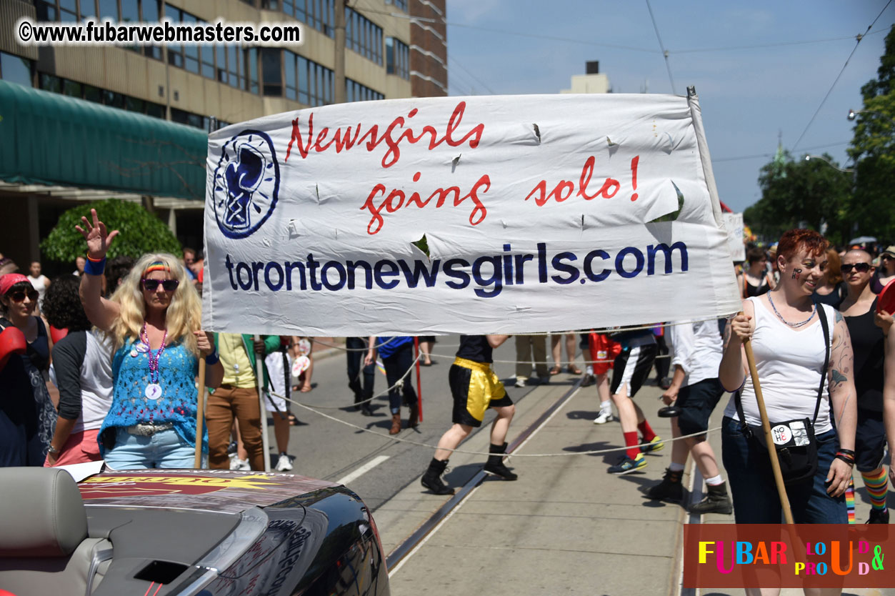 WorldPride 2014 Toronto Dyke March