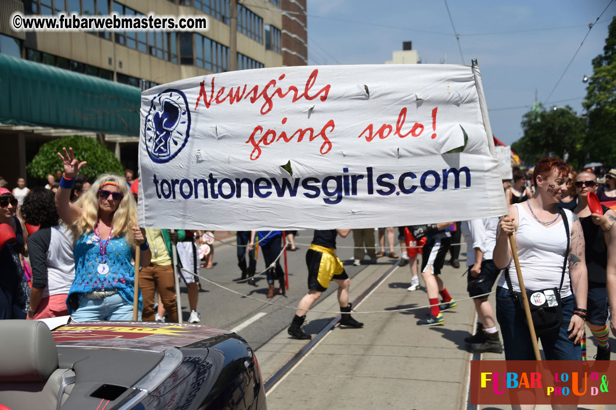 WorldPride 2014 Toronto Dyke March