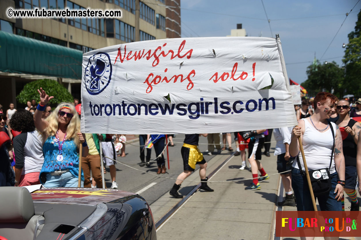 WorldPride 2014 Toronto Dyke March