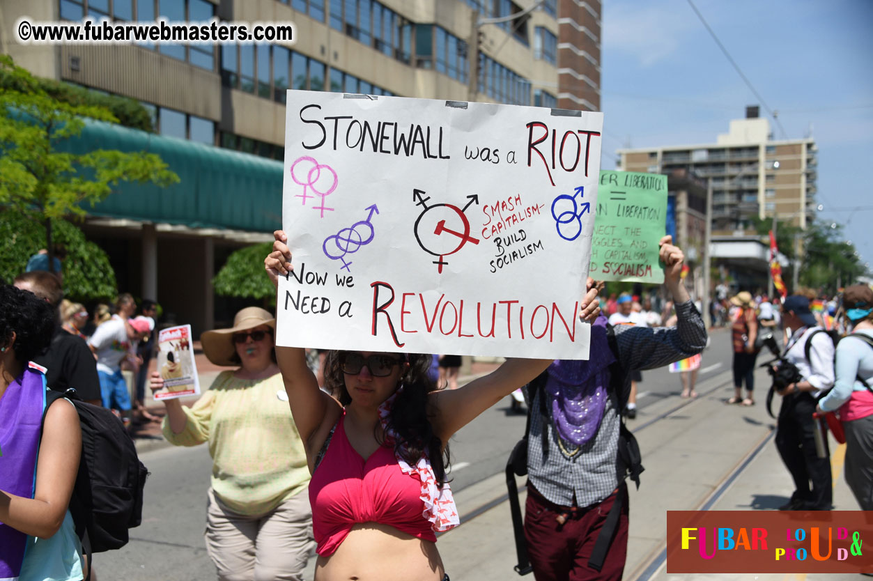 WorldPride 2014 Toronto Dyke March