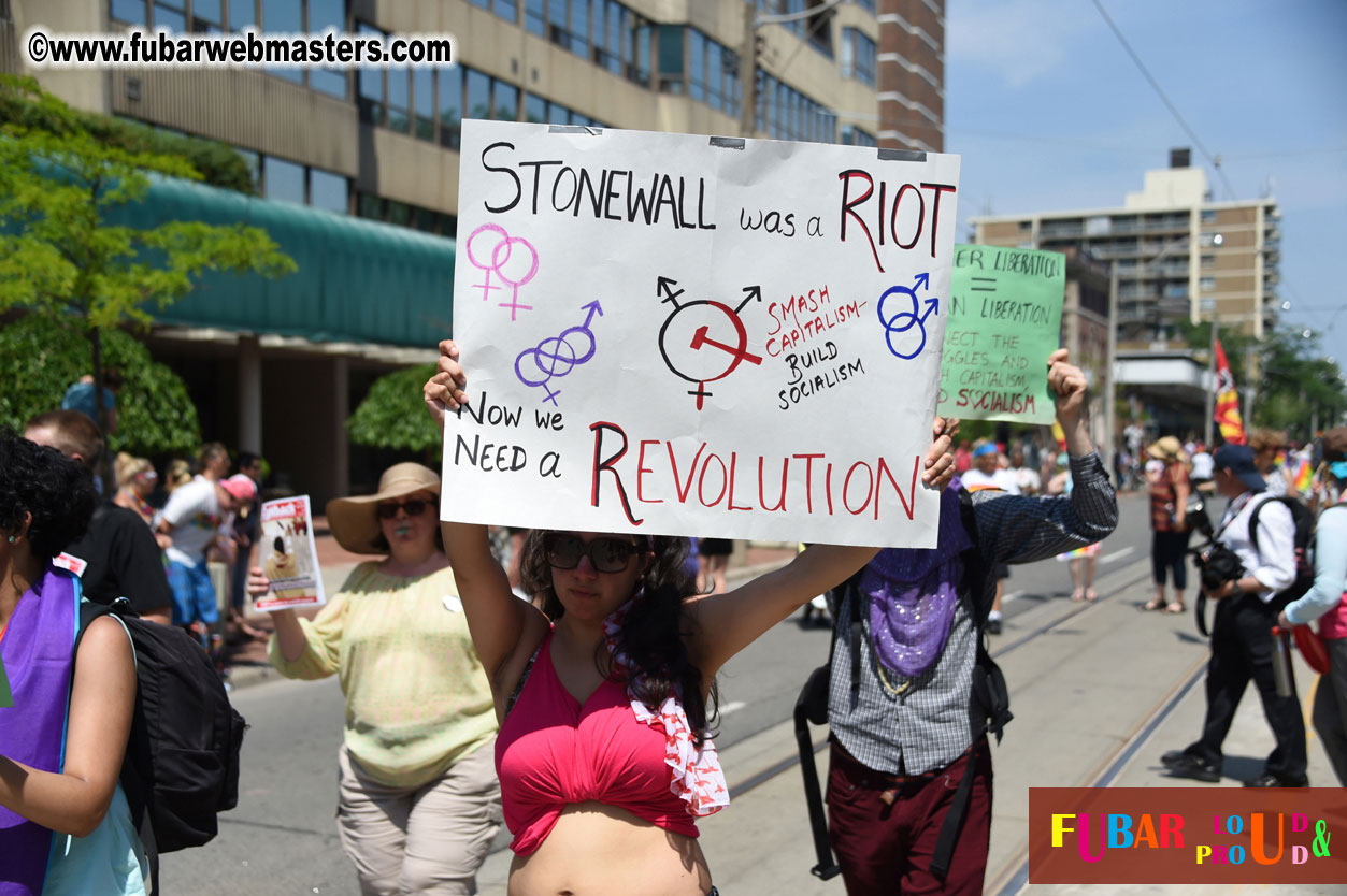 WorldPride 2014 Toronto Dyke March