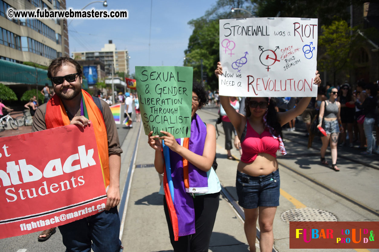 WorldPride 2014 Toronto Dyke March