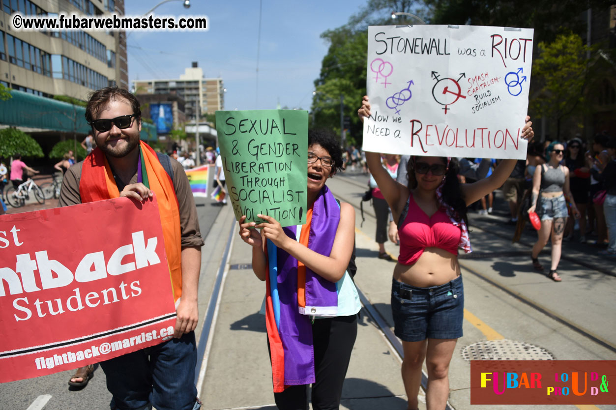 WorldPride 2014 Toronto Dyke March