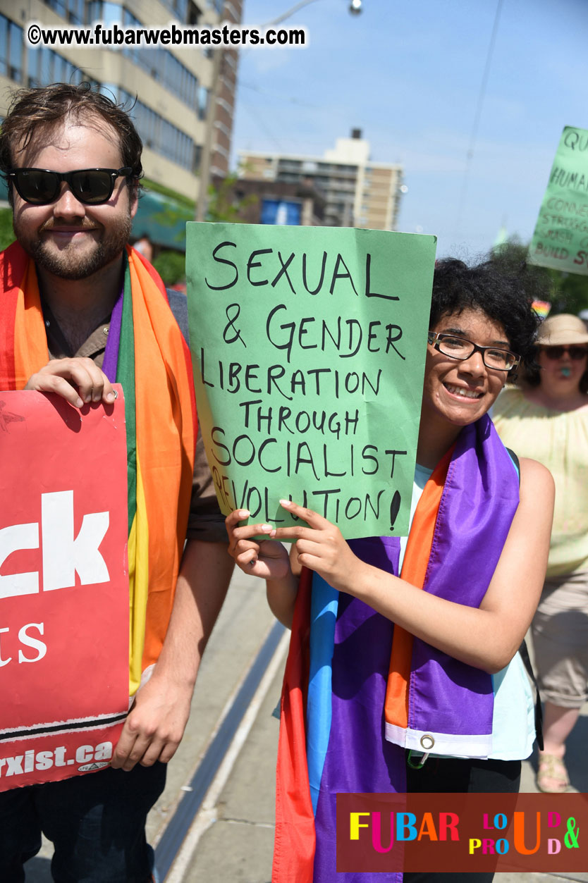 WorldPride 2014 Toronto Dyke March