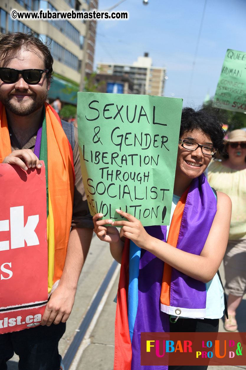 WorldPride 2014 Toronto Dyke March