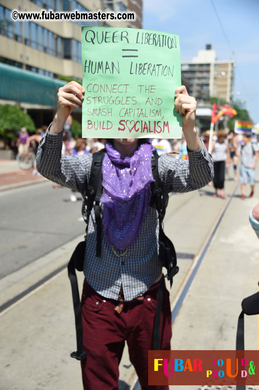 WorldPride 2014 Toronto Dyke March