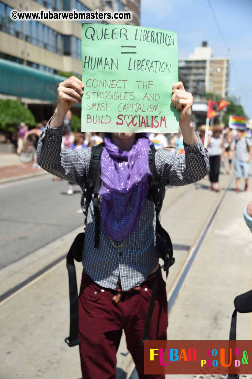 WorldPride 2014 Toronto Dyke March