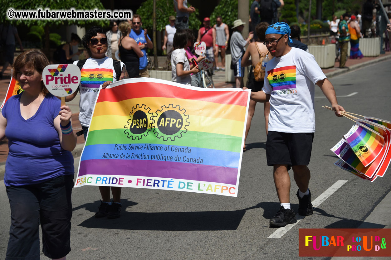 WorldPride 2014 Toronto Dyke March