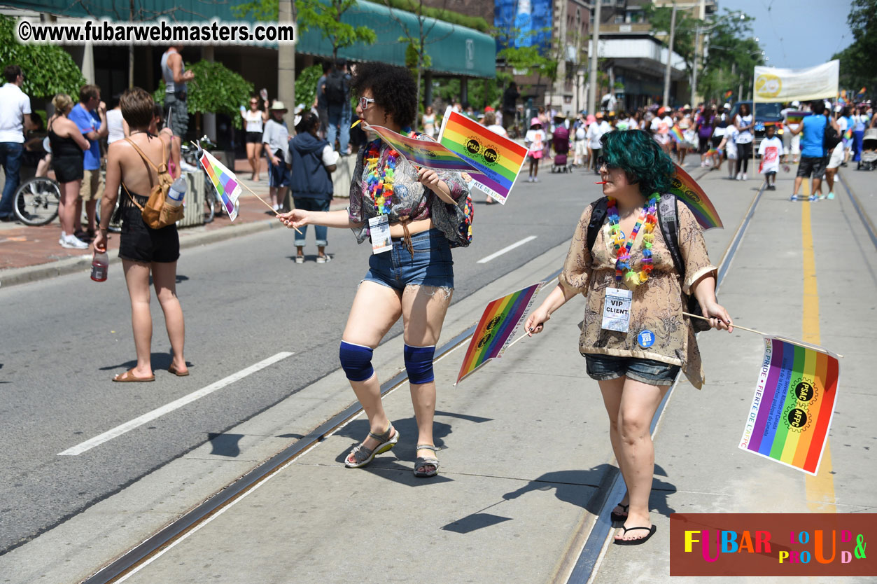 WorldPride 2014 Toronto Dyke March