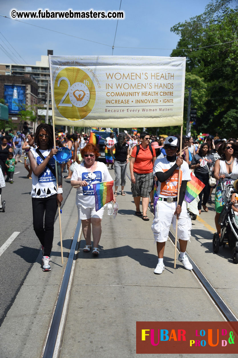 WorldPride 2014 Toronto Dyke March