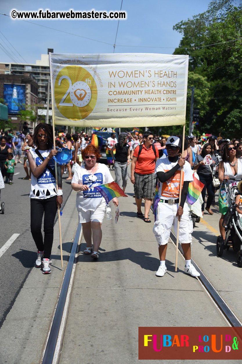 WorldPride 2014 Toronto Dyke March