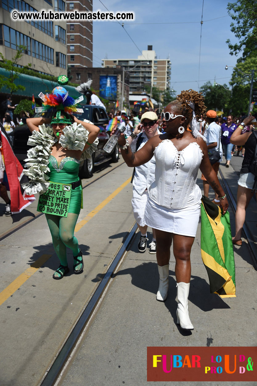 WorldPride 2014 Toronto Dyke March