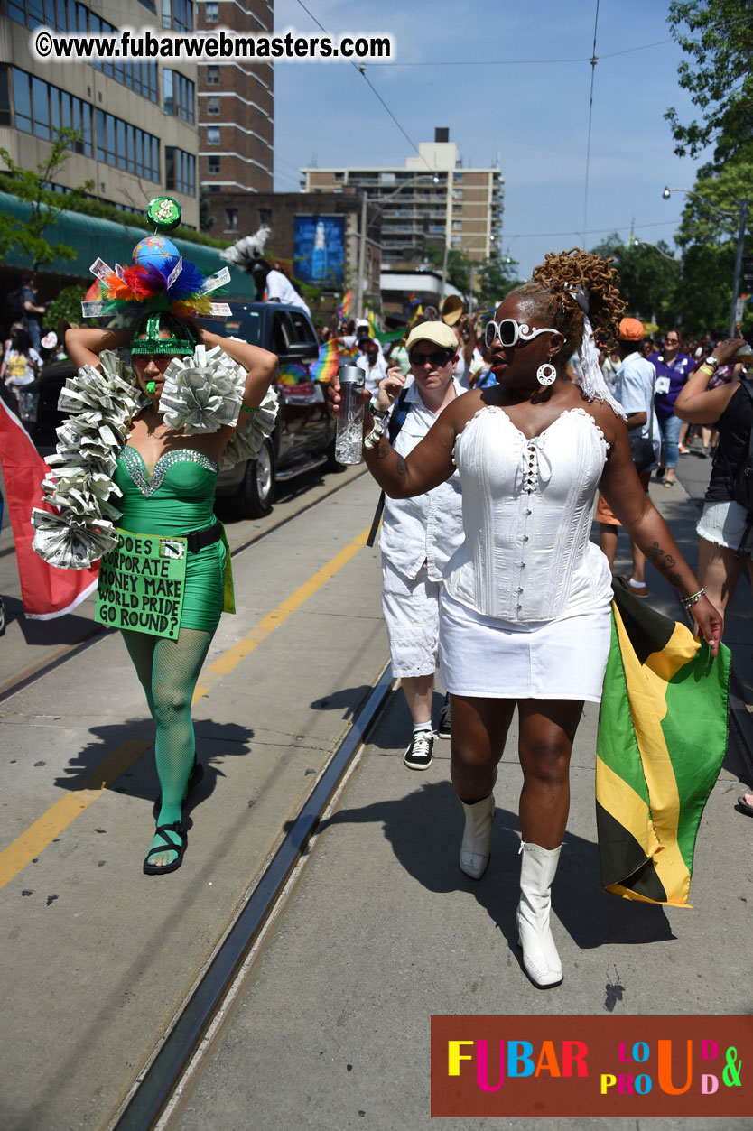 WorldPride 2014 Toronto Dyke March