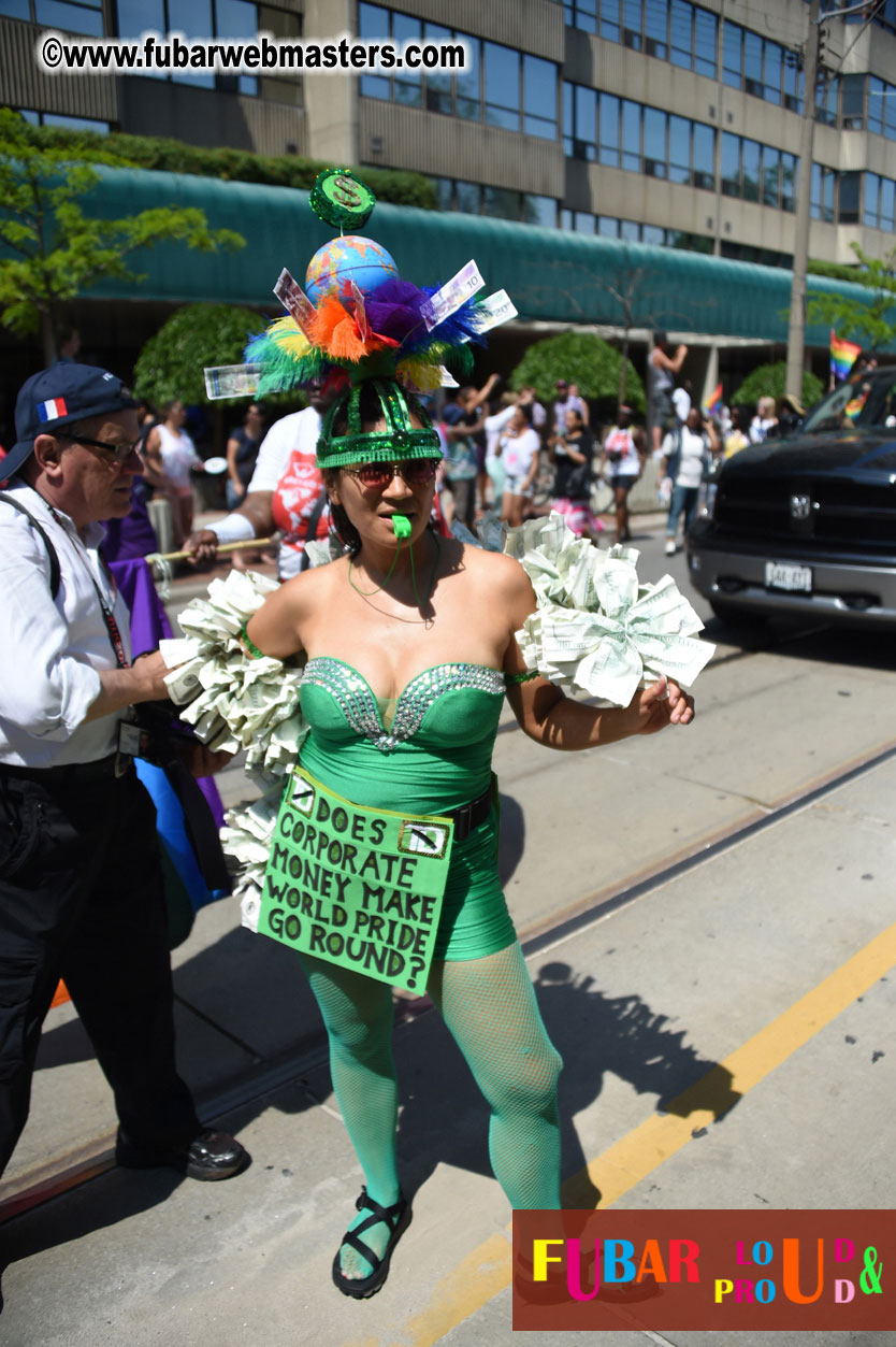 WorldPride 2014 Toronto Dyke March