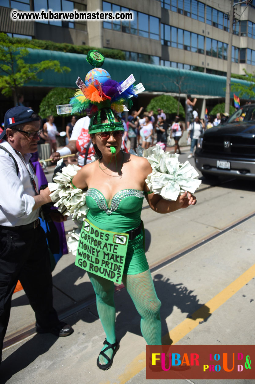 WorldPride 2014 Toronto Dyke March