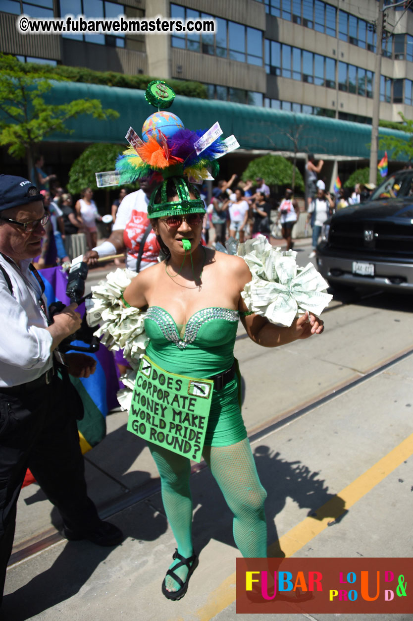 WorldPride 2014 Toronto Dyke March