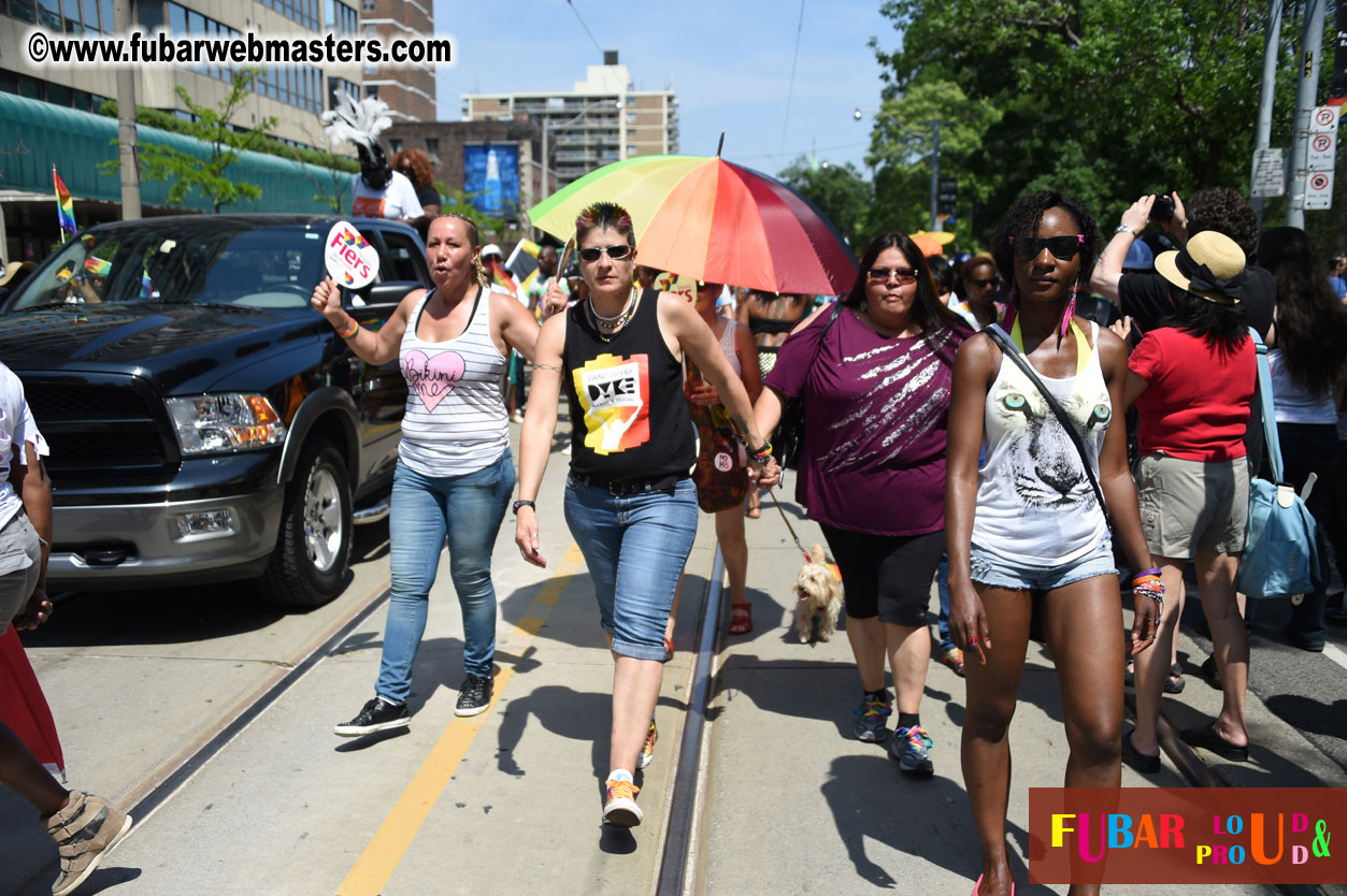 WorldPride 2014 Toronto Dyke March