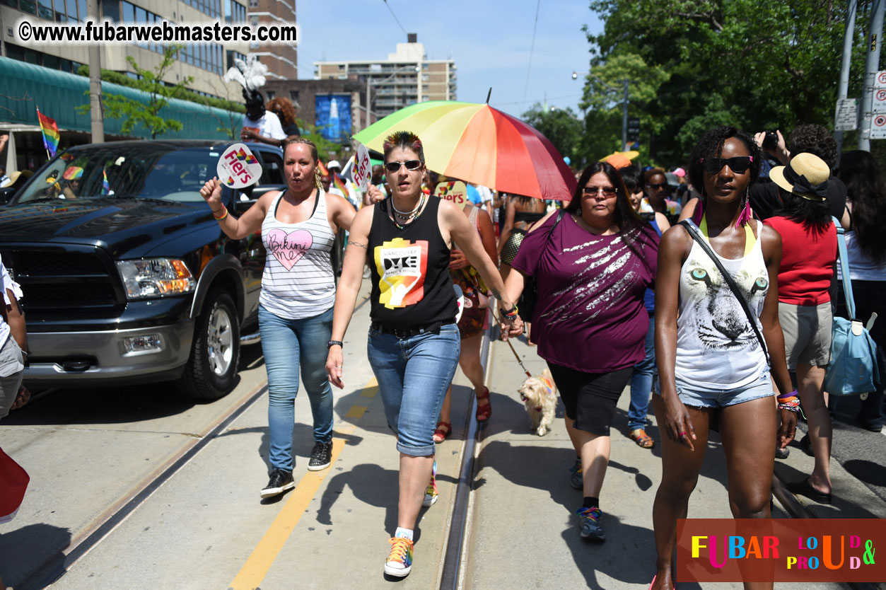 WorldPride 2014 Toronto Dyke March