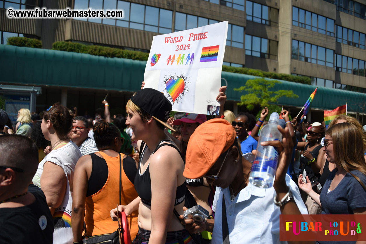 WorldPride 2014 Toronto Dyke March