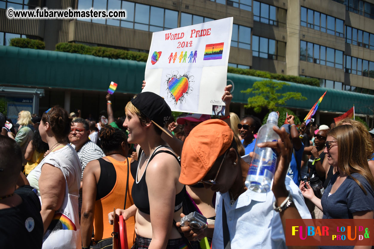 WorldPride 2014 Toronto Dyke March