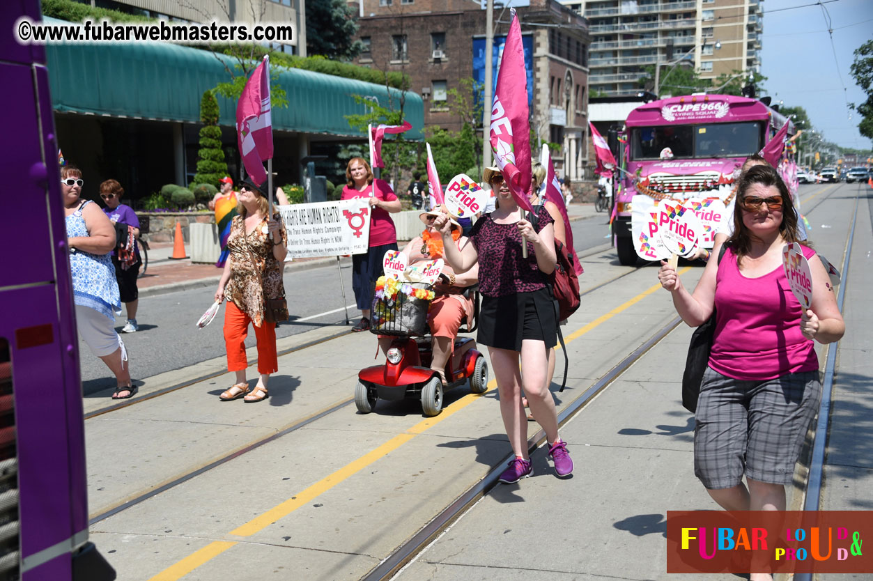 WorldPride 2014 Toronto Dyke March