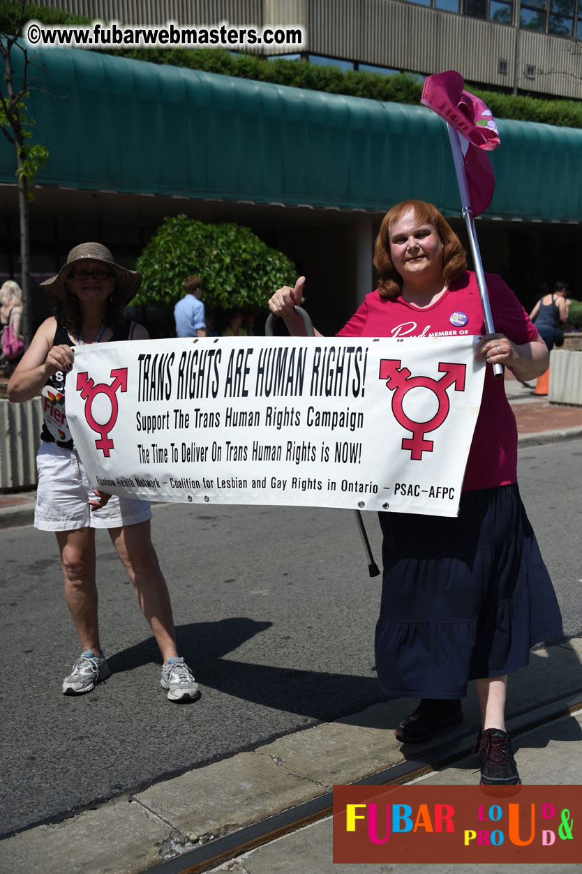 WorldPride 2014 Toronto Dyke March