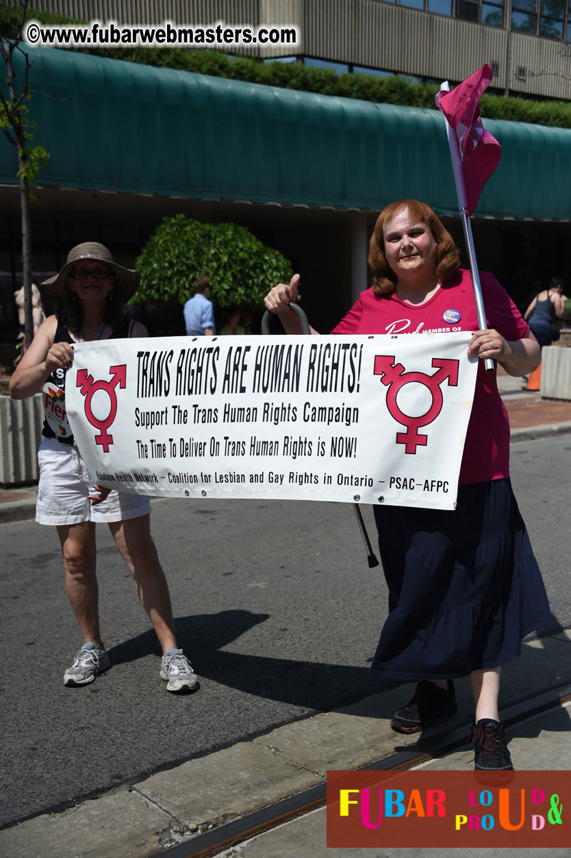 WorldPride 2014 Toronto Dyke March