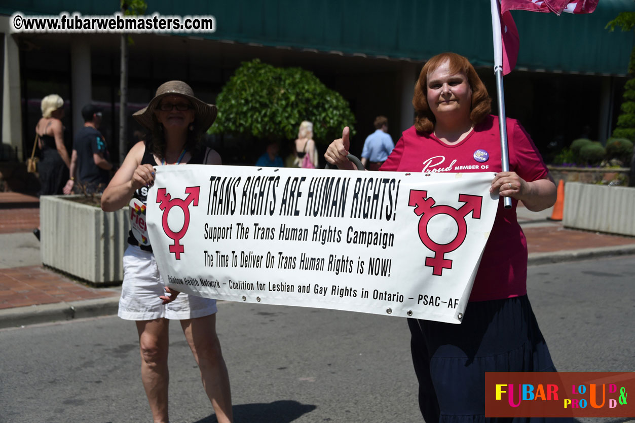 WorldPride 2014 Toronto Dyke March