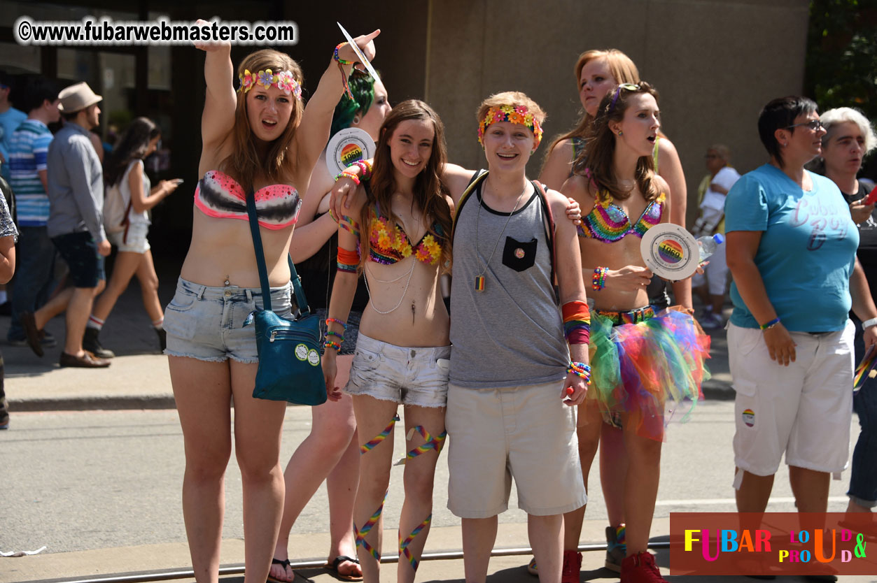 WorldPride 2014 Toronto Dyke March