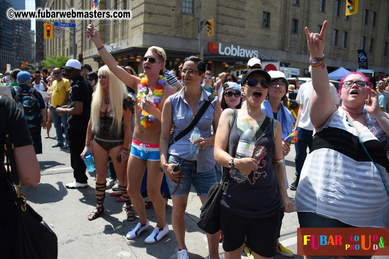 WorldPride 2014 Toronto Dyke March