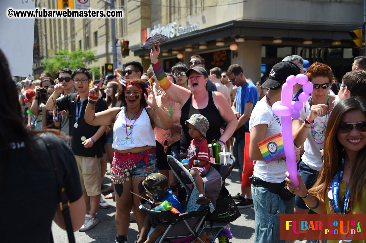 WorldPride 2014 Toronto Dyke March