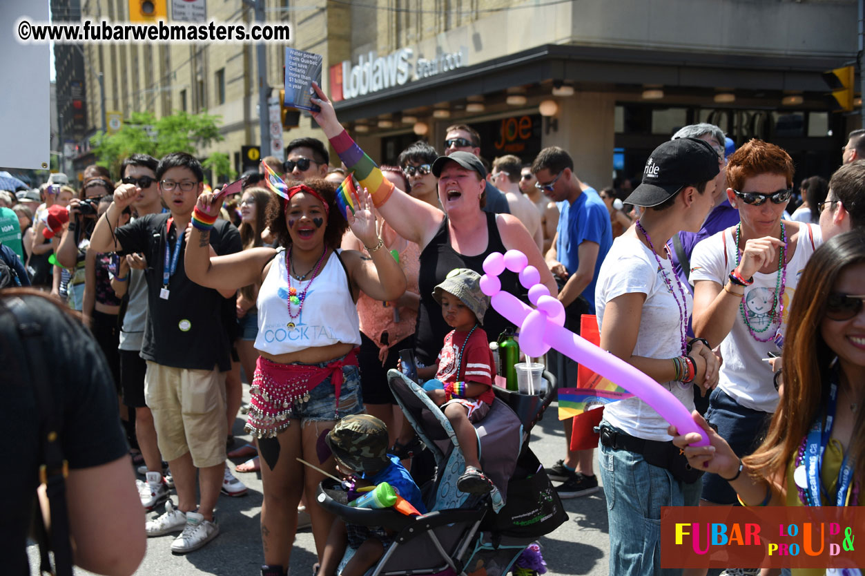 WorldPride 2014 Toronto Dyke March