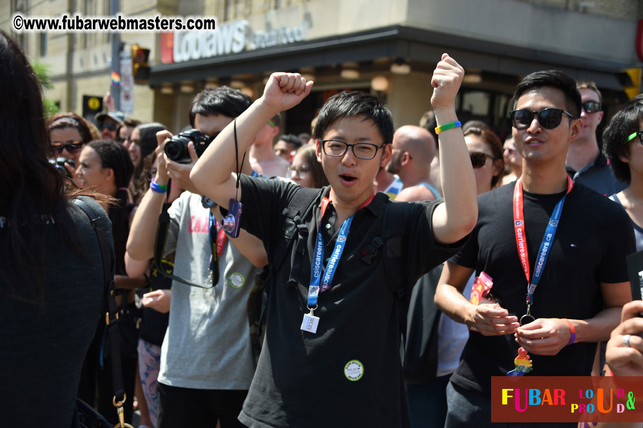 WorldPride 2014 Toronto Dyke March