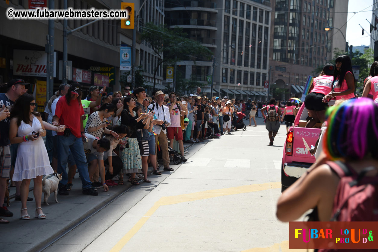 WorldPride 2014 Toronto Dyke March