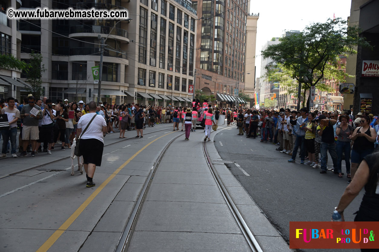 WorldPride 2014 Toronto Dyke March