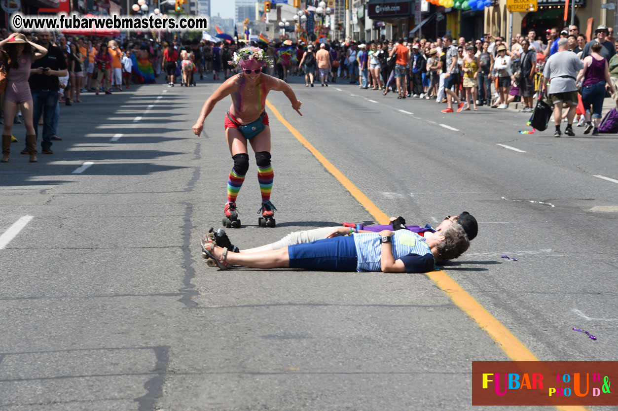 WorldPride 2014 Toronto Dyke March