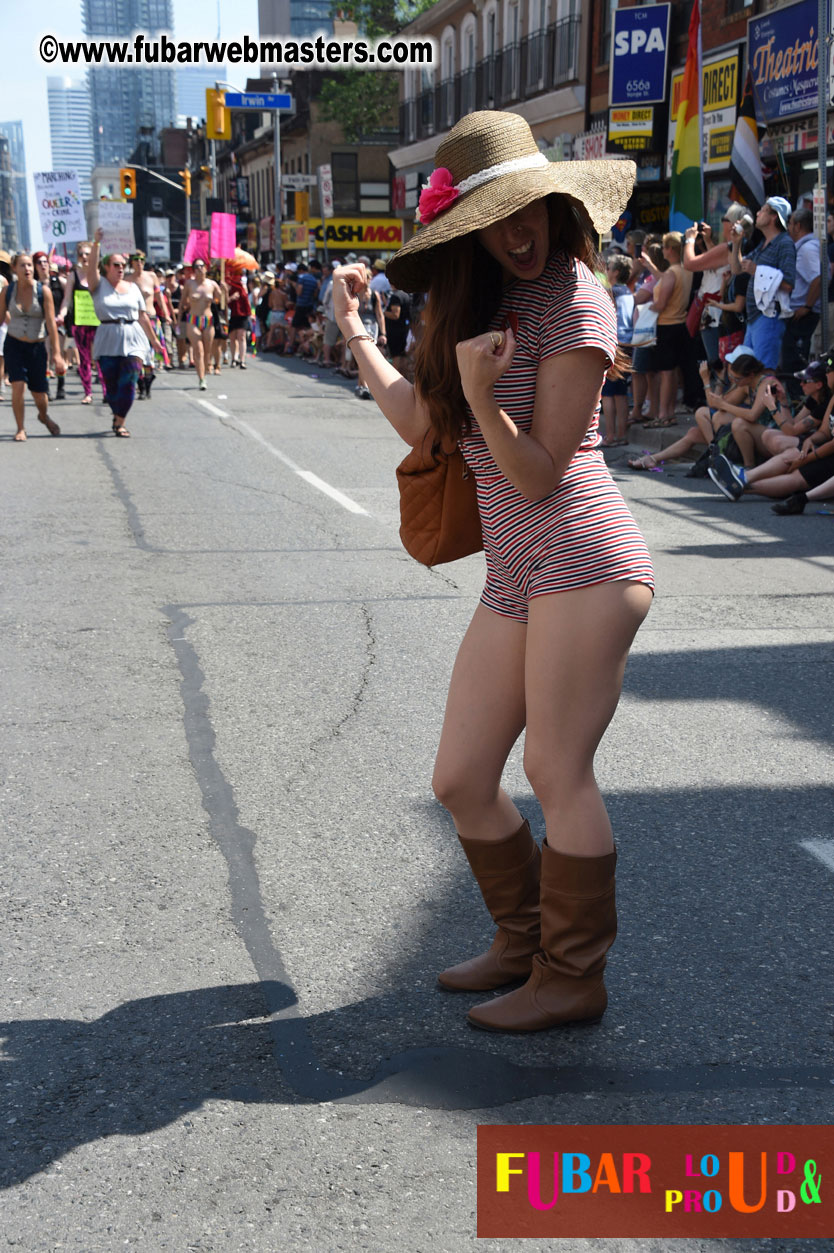 WorldPride 2014 Toronto Dyke March