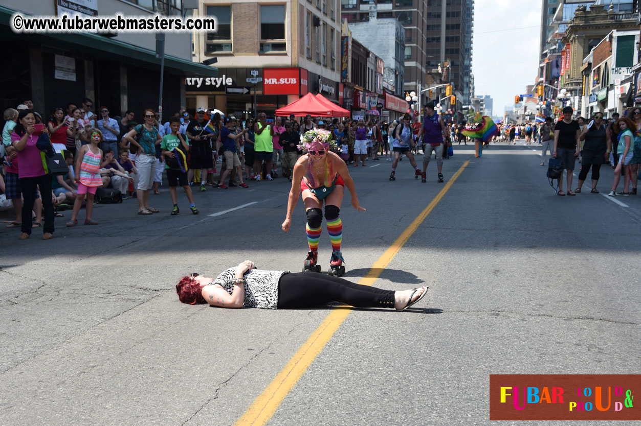 WorldPride 2014 Toronto Dyke March