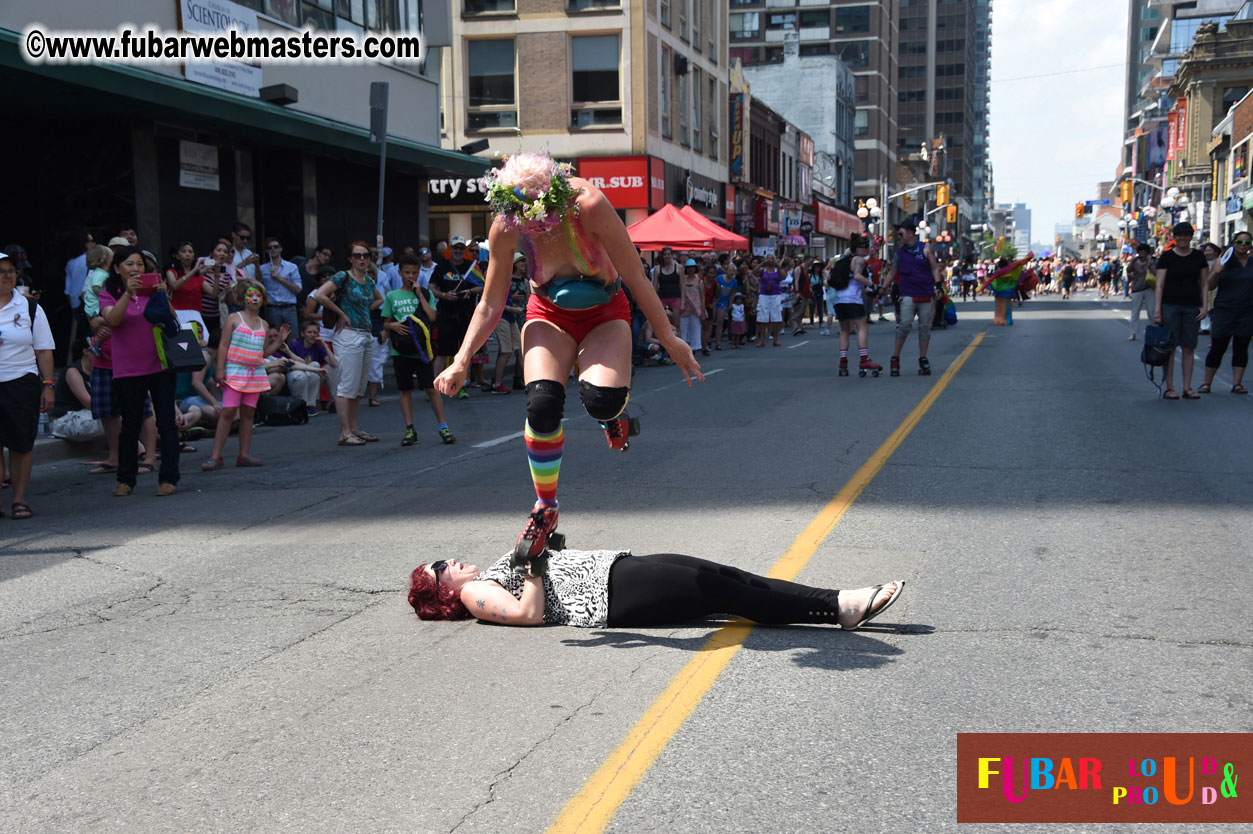 WorldPride 2014 Toronto Dyke March