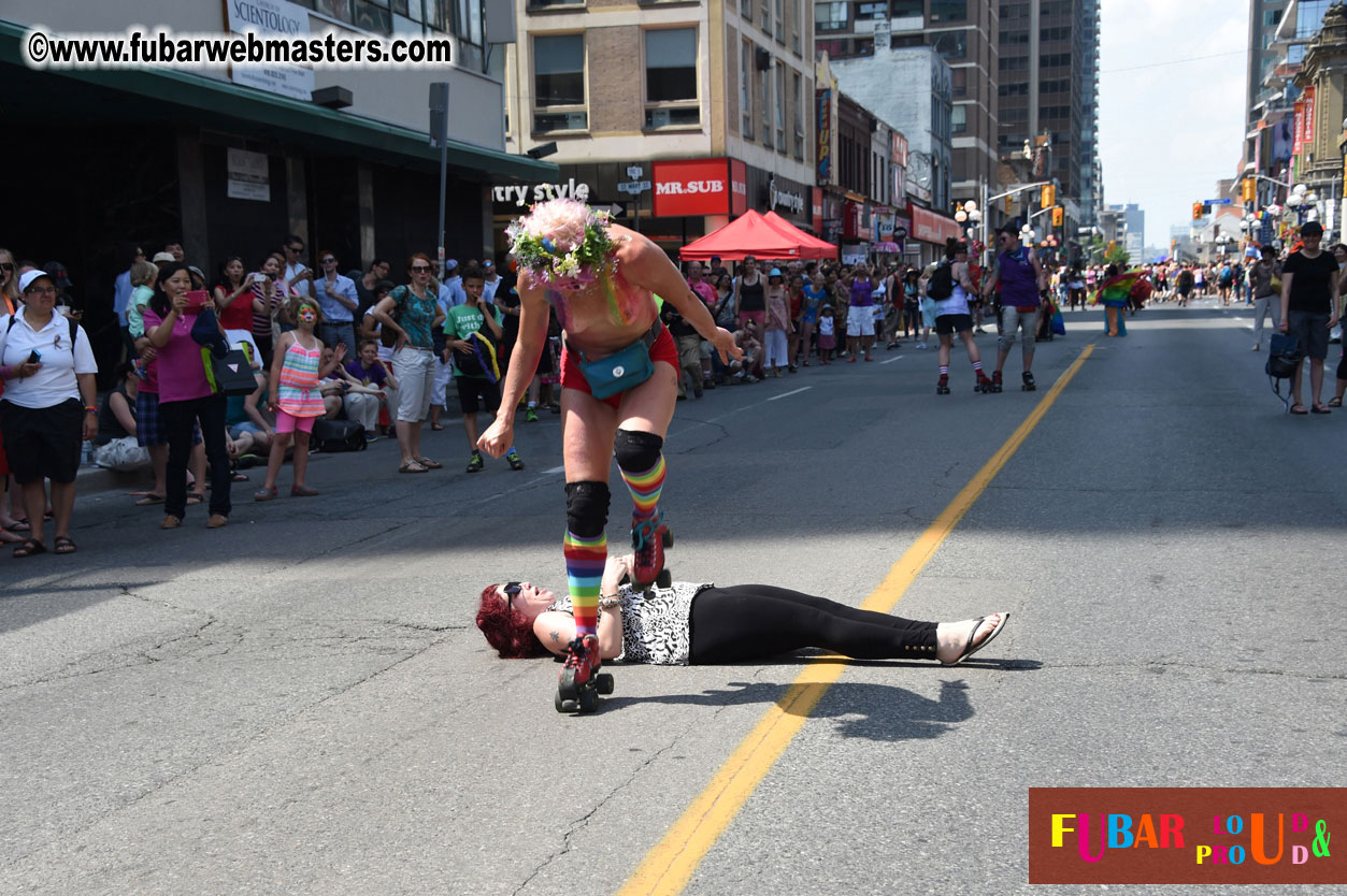 WorldPride 2014 Toronto Dyke March