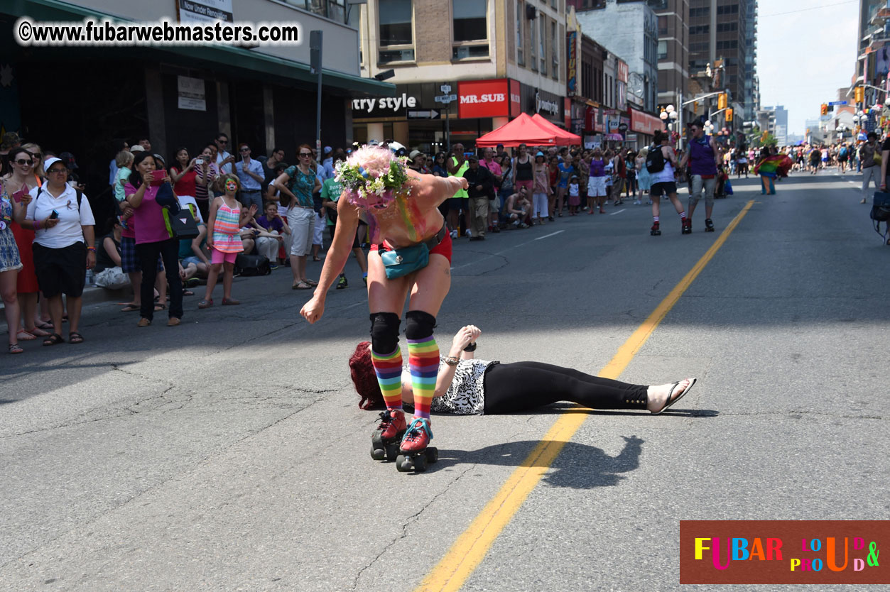 WorldPride 2014 Toronto Dyke March