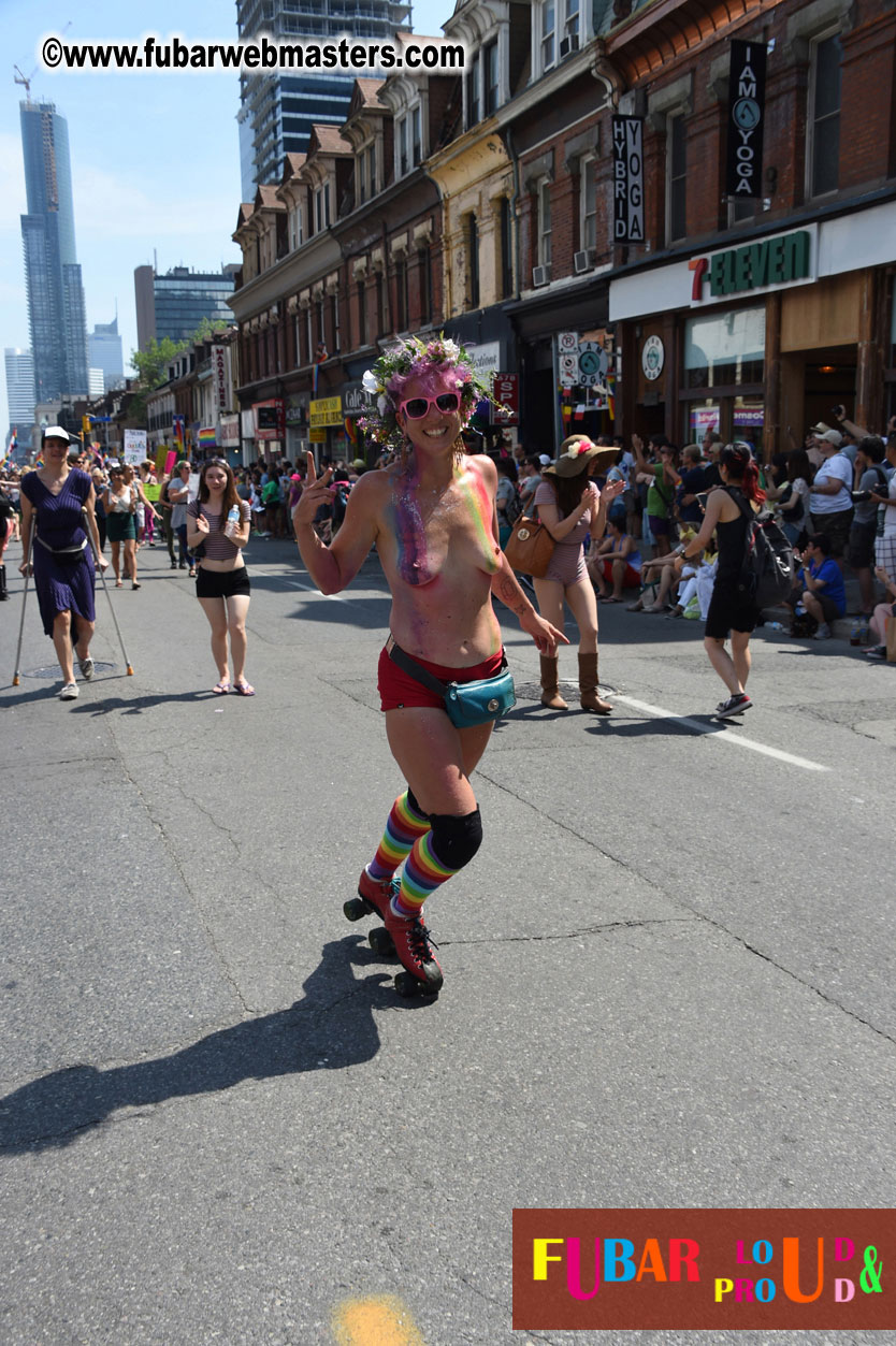 WorldPride 2014 Toronto Dyke March