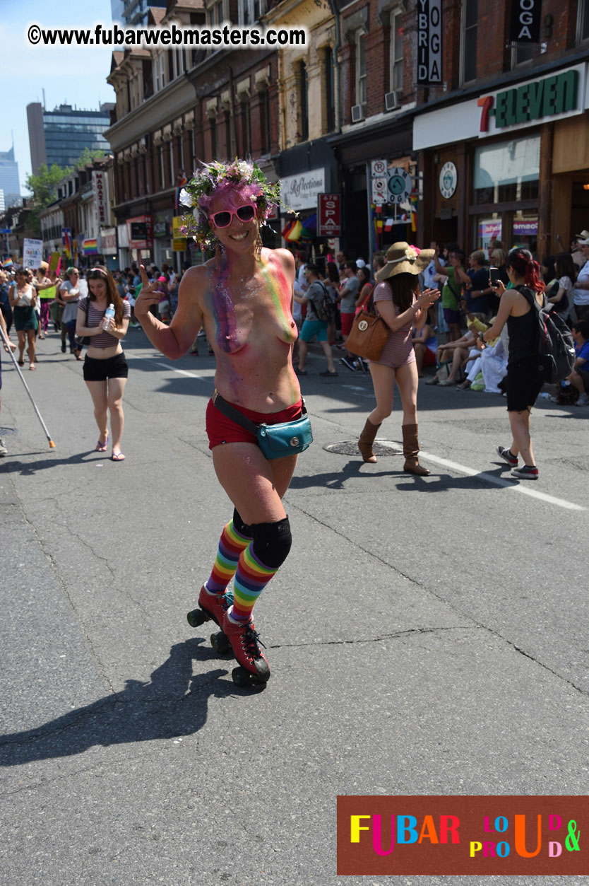 WorldPride 2014 Toronto Dyke March