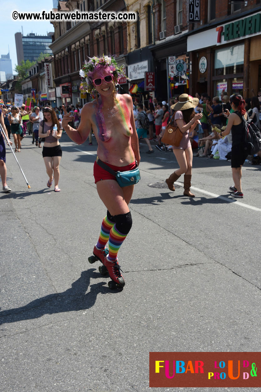 WorldPride 2014 Toronto Dyke March