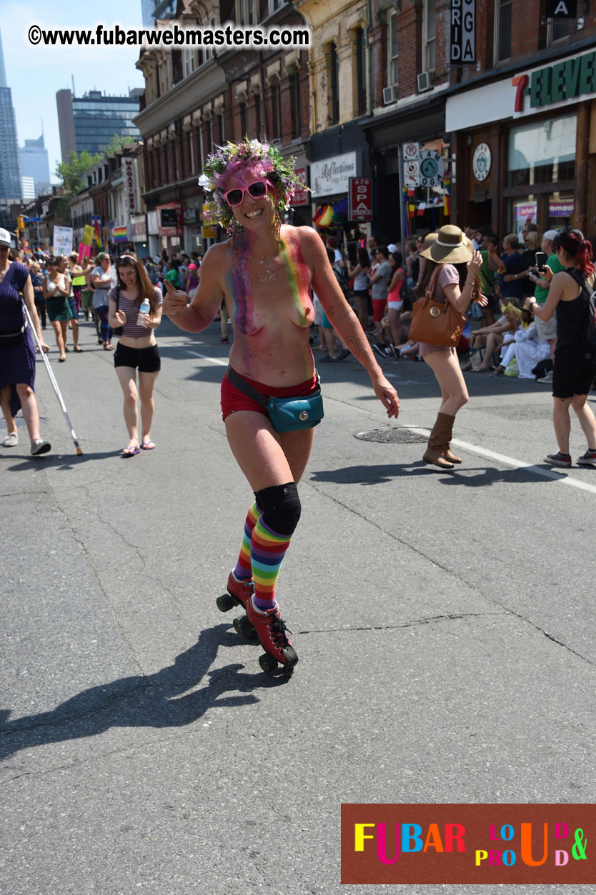 WorldPride 2014 Toronto Dyke March