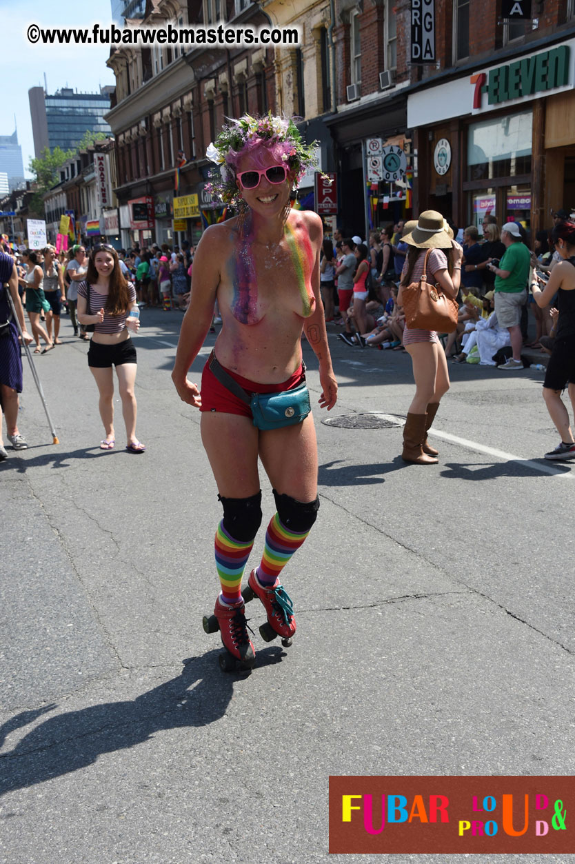 WorldPride 2014 Toronto Dyke March