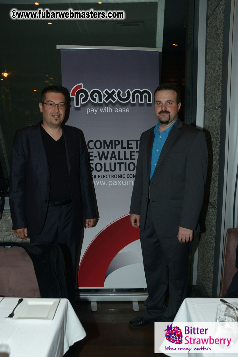 Paxum VIP Dinner @ Decca 77