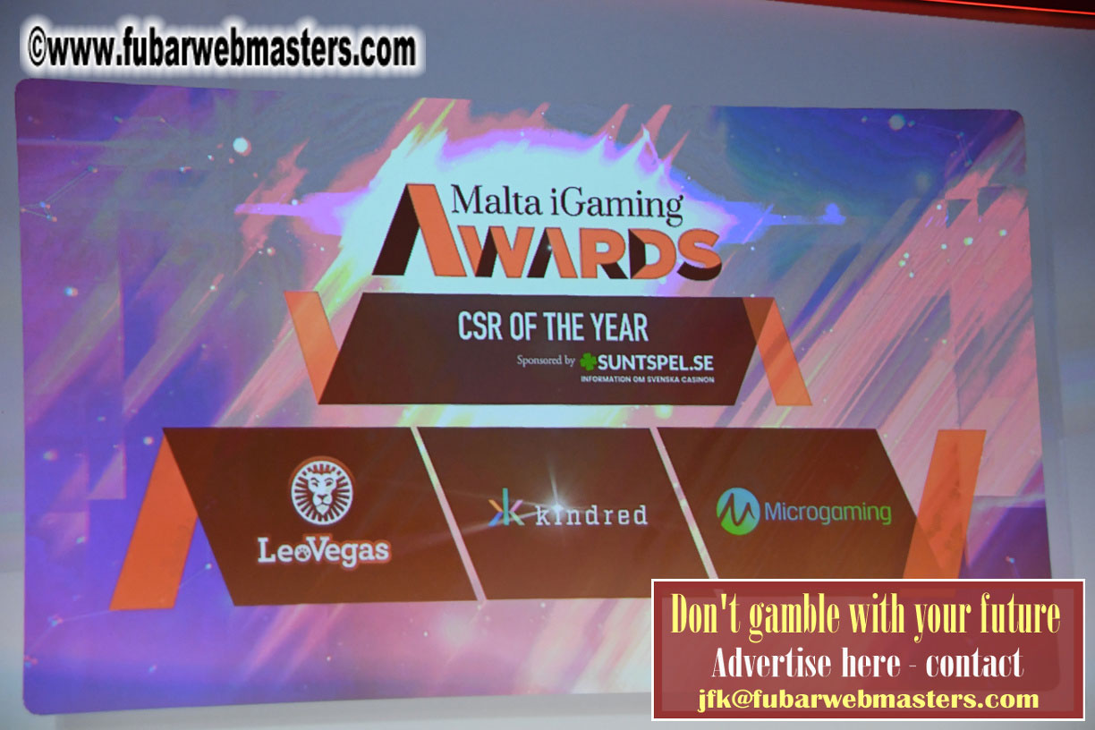 Malta IGaming Awards and Charity Auction